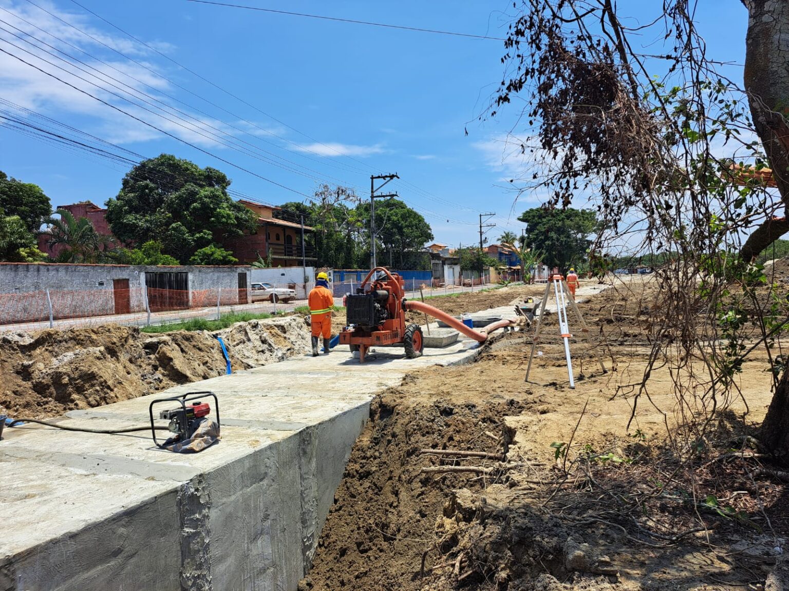 Valão de Cem Braças: Um sonho de 28 anos da população, sendo realizado em um ano