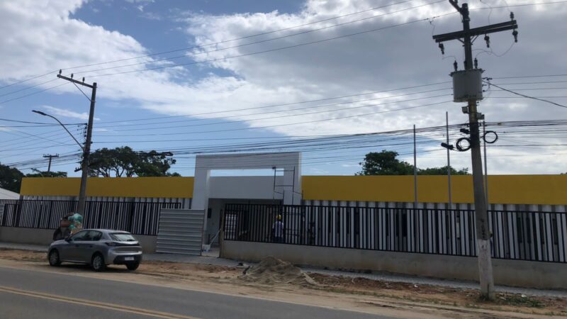 A obra da nova creche do bairro Jardim Ipitangas está terminando!!