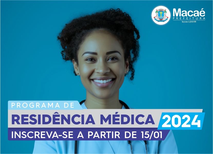 Inscrições para Residência Médica começam dia 15 de janeiro