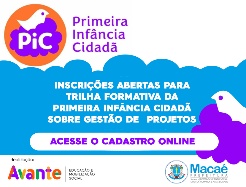 Macaé: inscrições abertas para Trilha Formativa sobre Gestão de Projetos