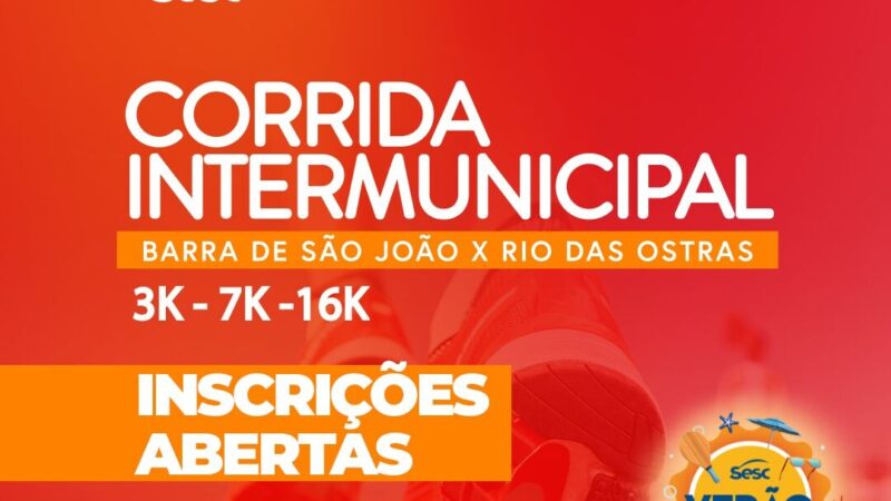 Vem aí a Corrida Intermunicipal Barra de São João x Rio das Ostras