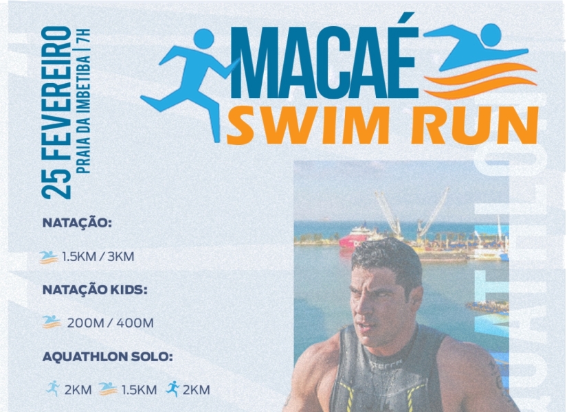 Inscrições abertas para a segunda edição do Macaé Swim Run 2024