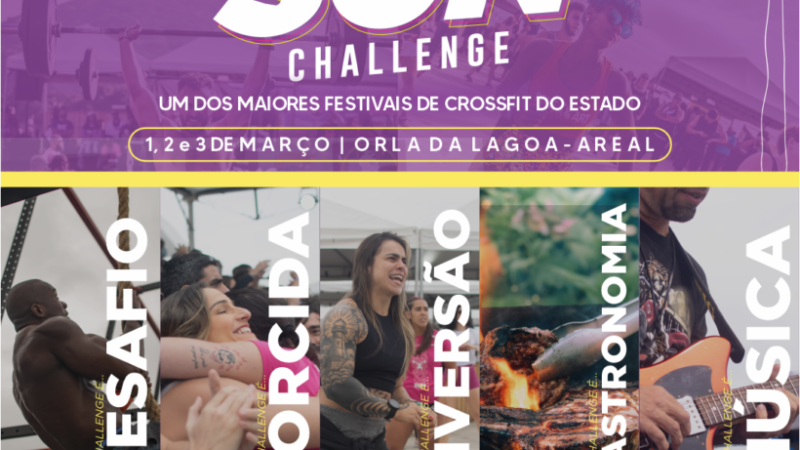 Saquarema recebe o Sun Challenge, campeonato de Crossfit