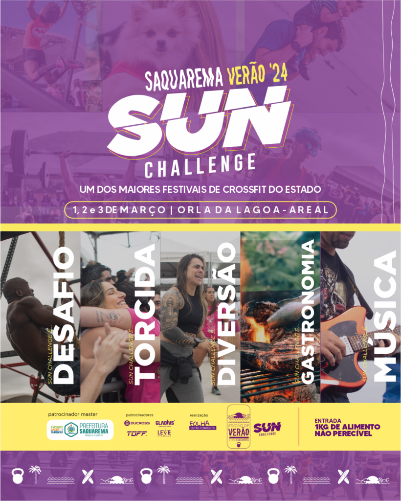 Saquarema recebe o Sun Challenge, campeonato de Crossfit