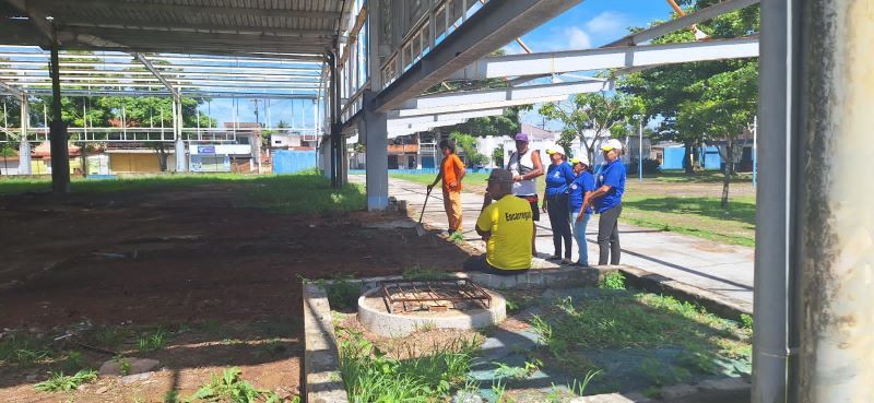 Mutirão de combate à dengue na Cidade