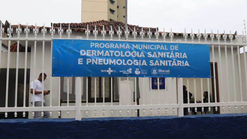 Programa Municipal de Dermatologia e Pneumologia Sanitária inaugura nova sede