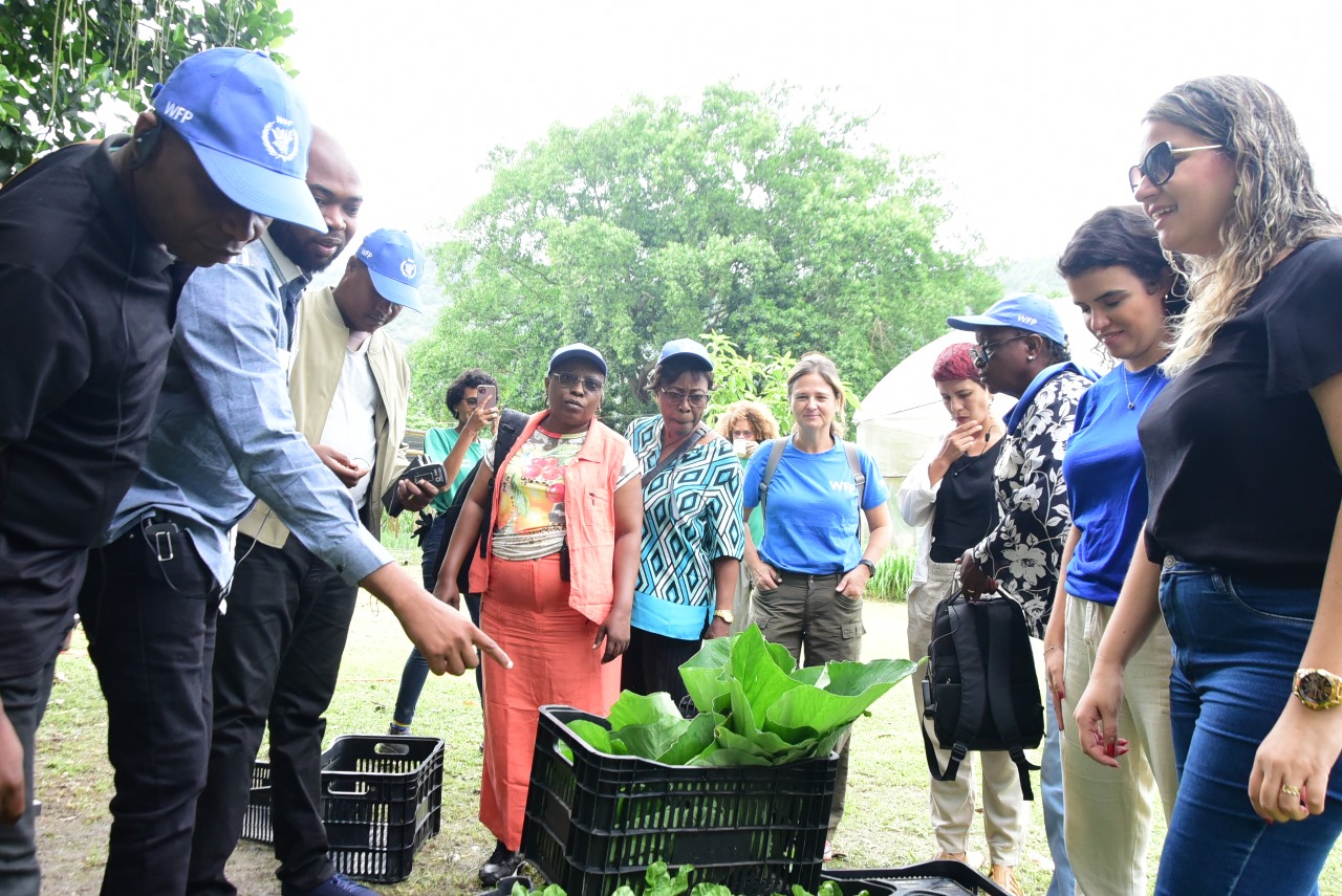 Comitiva do Congo visita fazenda pública Joaquín Piñero e Praça Agroecológica de Araçatiba