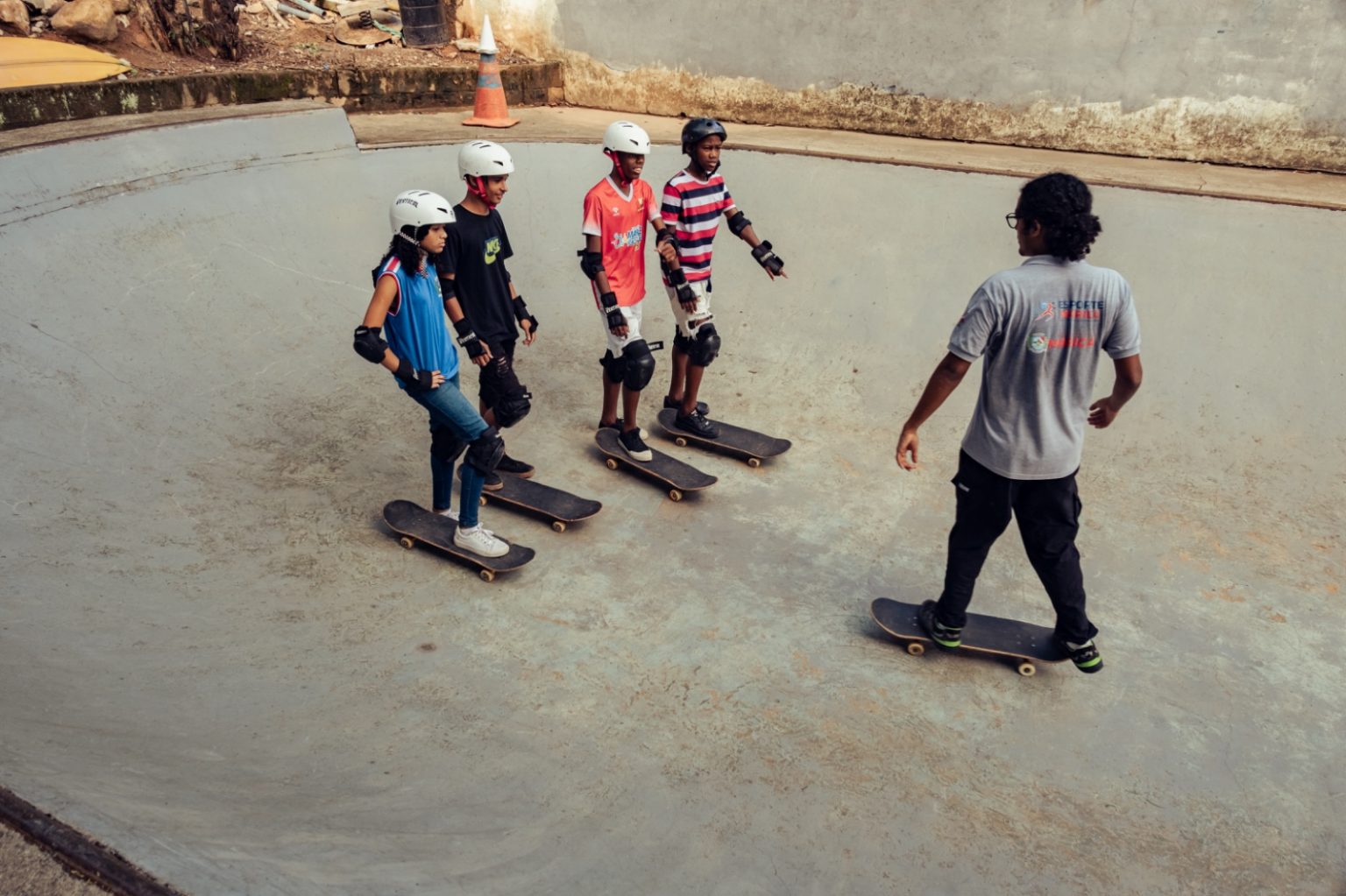Alunos de Inoã participam de oficinas de skate