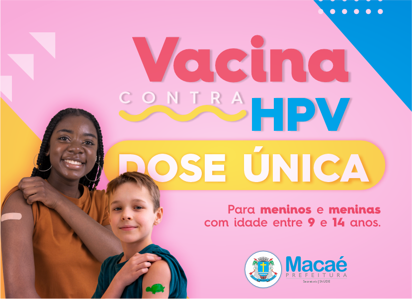 Saúde oferta vacina contra HPV em dose única