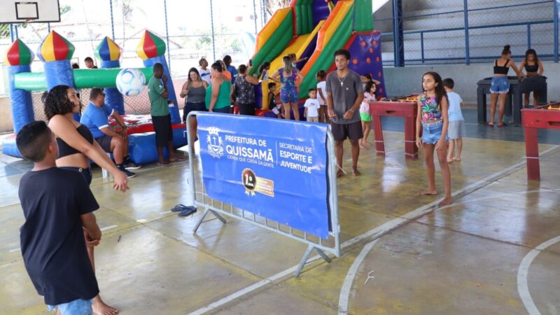 Caravana Esportiva abre temporada e leva lazer a moradores de Caxias