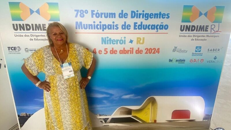 Cabo Frio participa do 78º Fórum Estadual de Dirigentes Municipais de Educação