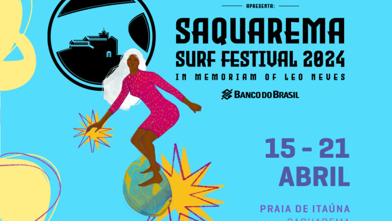 Saquarema Surf Festival vai sediar a segunda etapa do Circuito Banco do Brasil de Surfe