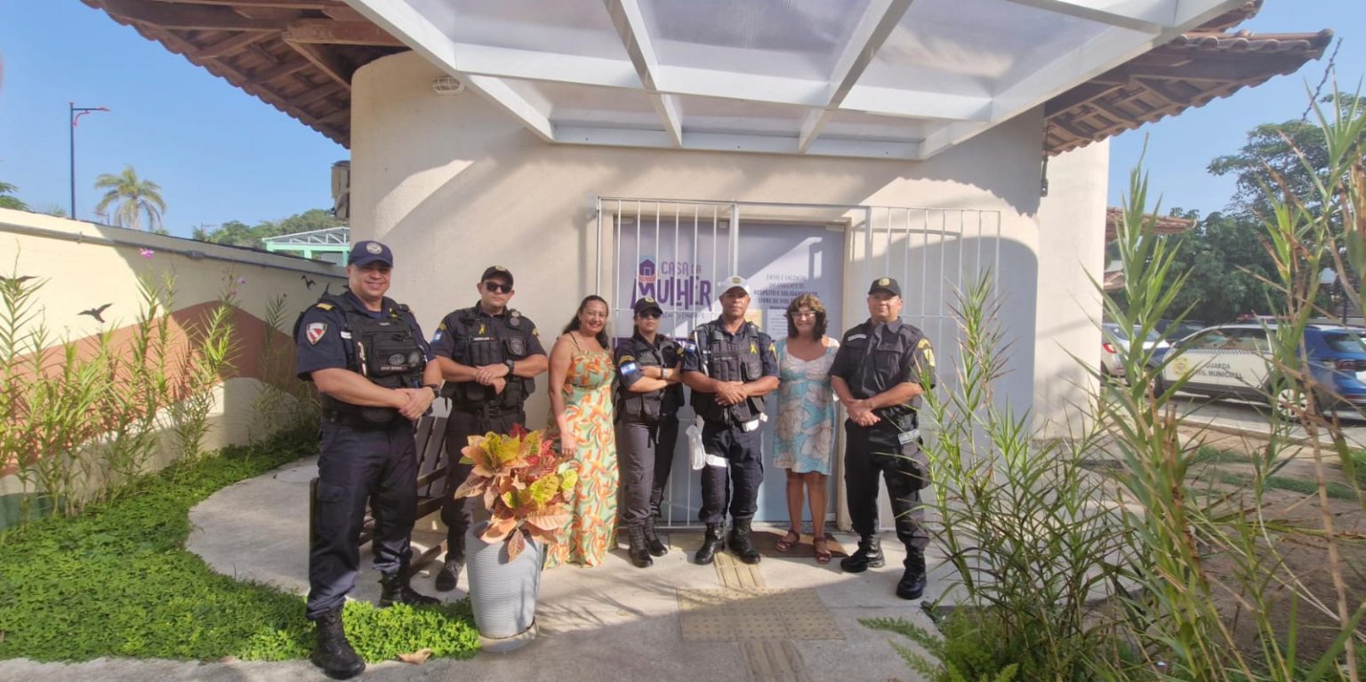 Guarda Municipal recebe visita de agentes de Cachoeira de Macacu