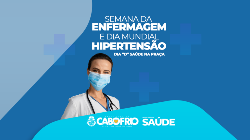 Prefeitura de Cabo Frio promove evento “Saúde na Praça” no Dia Mundial da Hipertensão