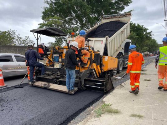 Estrada do Boa Vista começa a receber pavimentação asfáltica