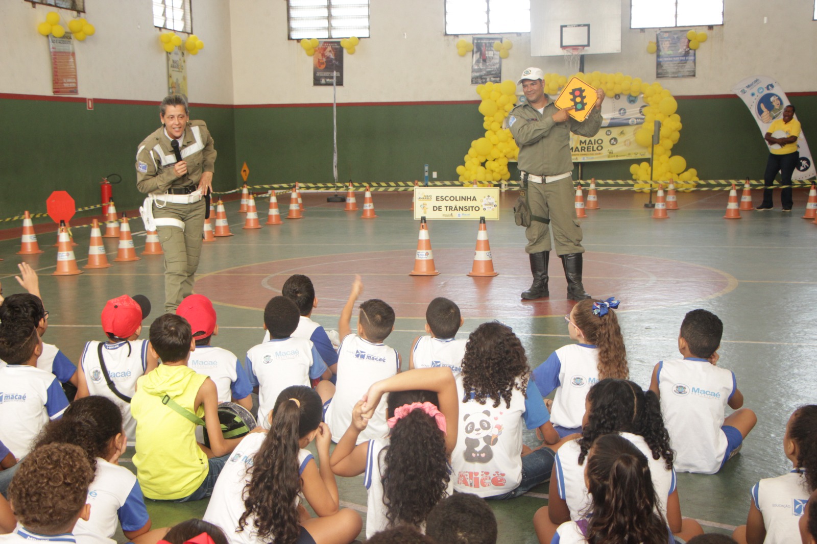 Maio Amarelo: circuito escolar atende mais de 2 mil estudantes