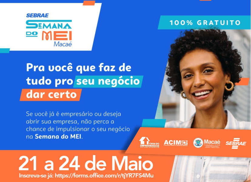 Semana do MEI está com inscrições abertas em Macaé