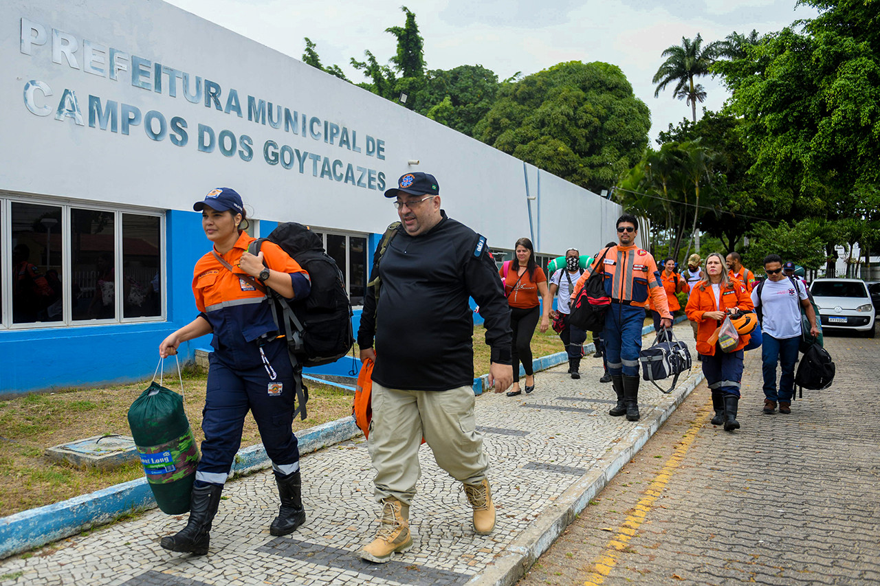 Com apoio da Prefeitura, GRV segue para o Sul ajudar vítimas da enchente