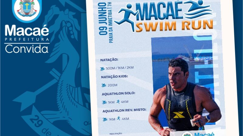 Macaé Swim Run movimentará Praia de Imbetiba no domingo