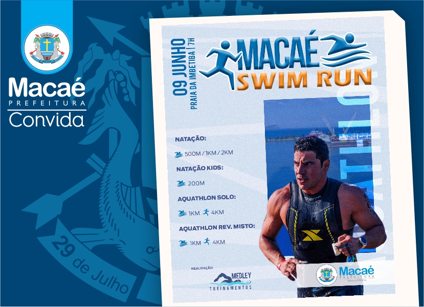 Macaé Swim Run movimentará Praia de Imbetiba no domingo