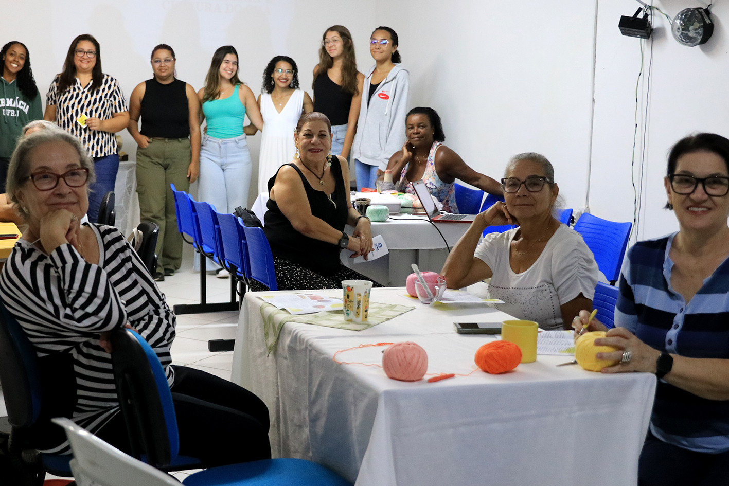 “Crochetando Possibilidades” é realizado no Programa Cidade da Melhor Idade