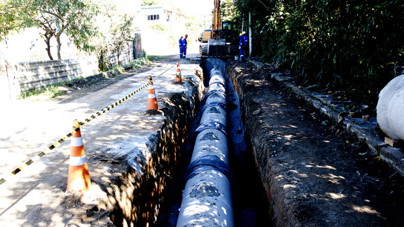 Obras de urbanização prosseguem no bairro Virgem Santa