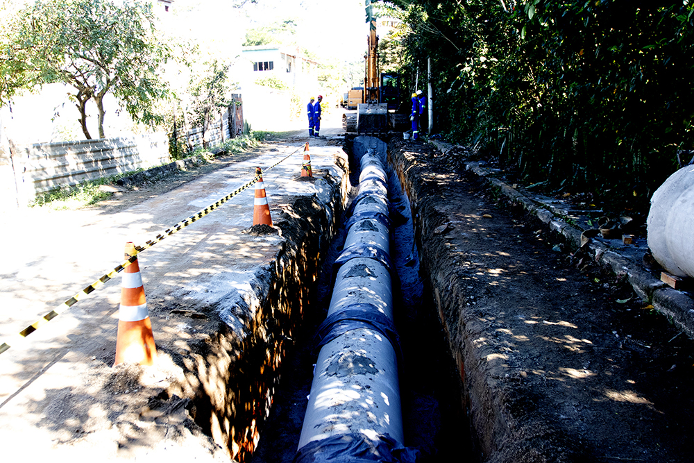 Obras de urbanização prosseguem no bairro Virgem Santa