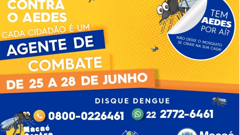 Cevas prossegue com ações de combate ao Aedes nesta semana