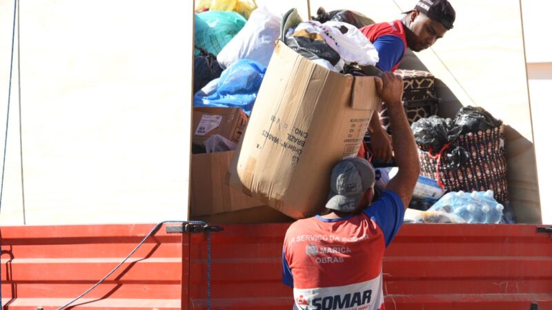 Maricá envia donativos para o Rio Grande do Sul