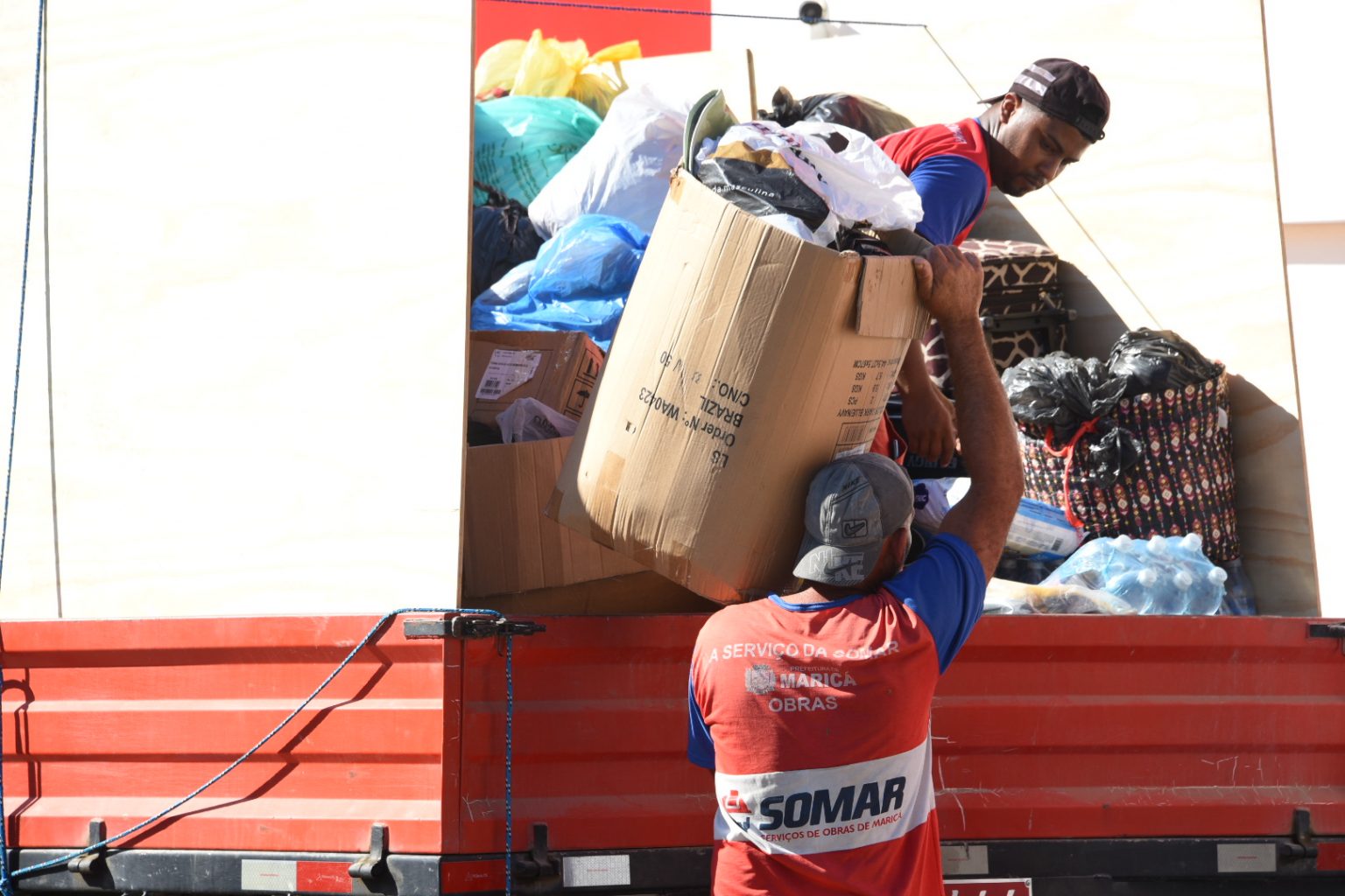 Maricá envia donativos para o Rio Grande do Sul