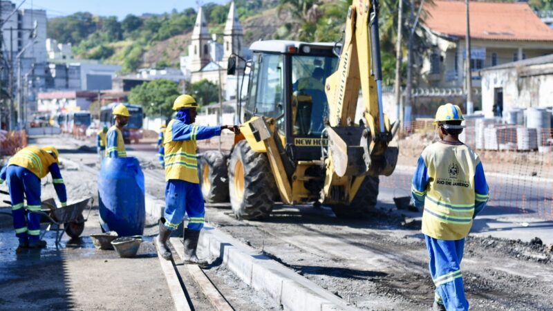 Obras do Governo do RJ empregam mais de 1,5 mil moradores da Região Metropolitana