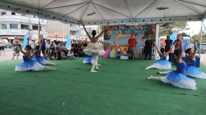 Ballet Municipal participa da feira itinerante “Energia Para Ler”