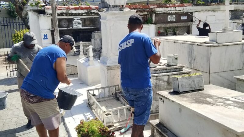 Prefeitura de Cabo Frio prepara cemitérios municipais para o Dia de Finados