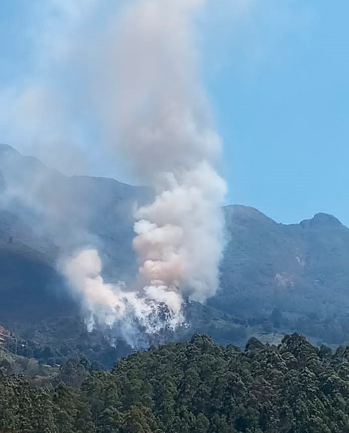 Calorão dos últimos dias favoreceu a volta das queimadas