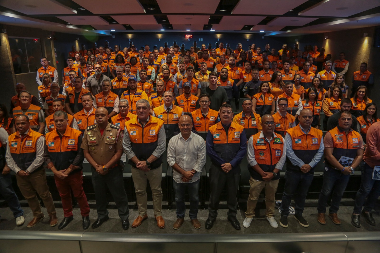 Defesa Civil participa da entrega do protocolo de alarmes e sirenes no Rio de Janeiro