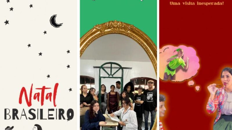 Programação do Teatro no fim de semana