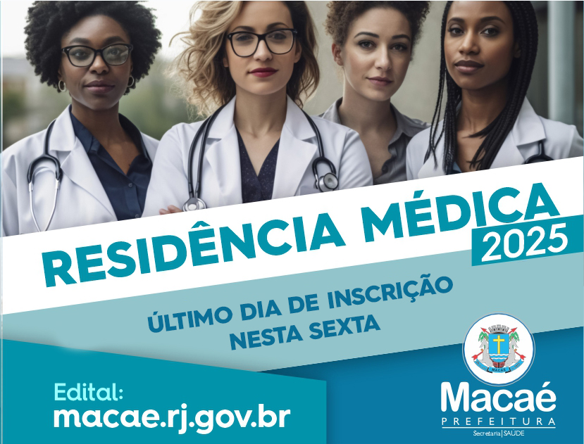 Último dia de inscrições para o Programa de Residência Médica 2025