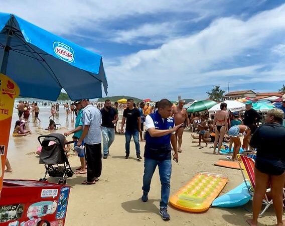 Prefeito de Cabo Frio garante manutenção da ordem na Praia do Peró e arredores