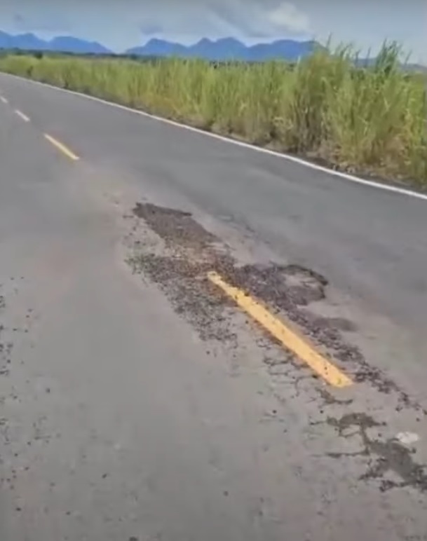 Campos: Estrada que liga Santa Cruz à Lagoa de Cima gera insatisfação de motoristas