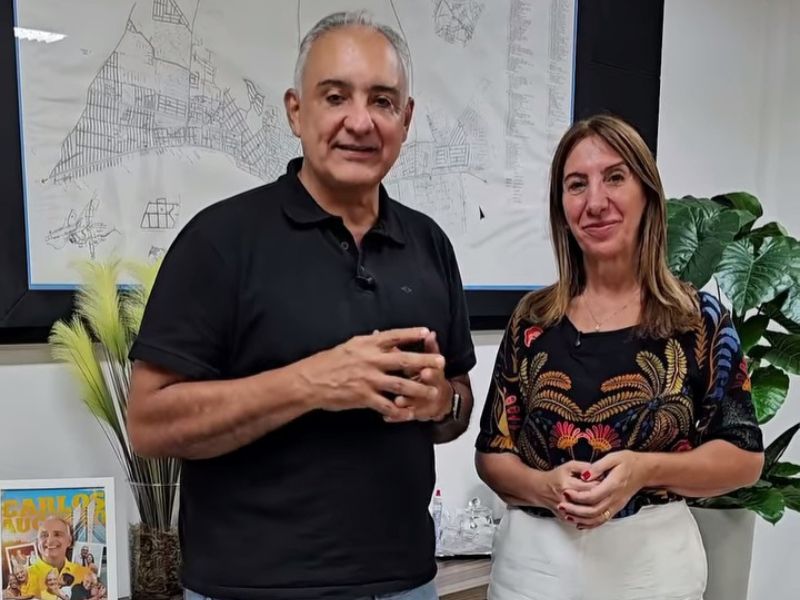 Carlos Augusto tem importante reunião com Fátima Pacheco em Rio das Ostras