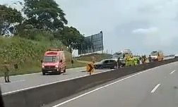 Grave acidente na BR-101, em Campos, resulta na morte de idoso