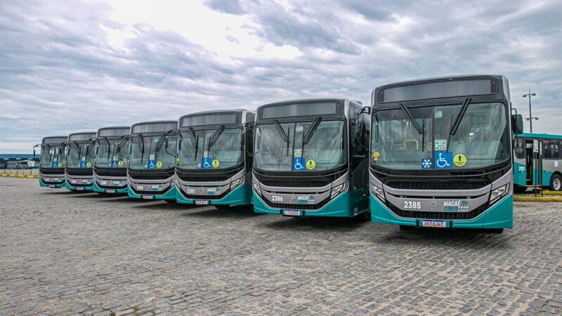 Transporte Público em Macaé ganha reforço de sete novos ônibus