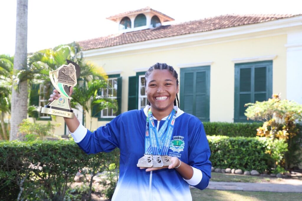 Quissamã celebra recorde histórico de Maria Clara Souza no Tiro com Arco