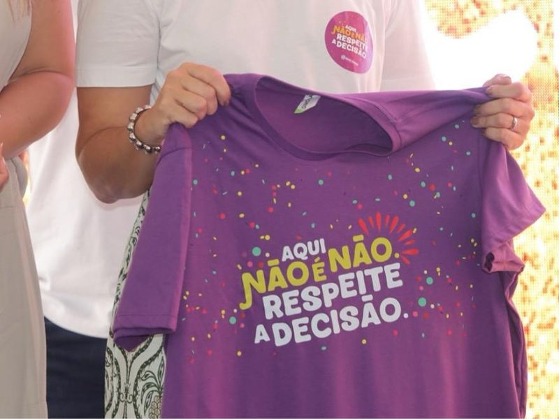 Novo protocolo estadual “Não é Não! Respeite a Decisão” entra em vigor às vésperas do Carnaval