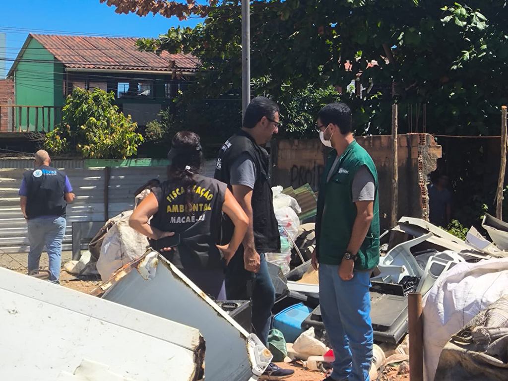 Polícia de Macaé está intensificando ações de fiscalização contra ferros-velhos na cidade