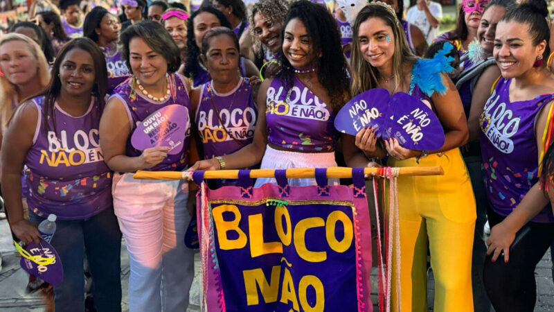 Bloco ‘NÃO É NÃO’ combate assédio no Carnaval de Búzios