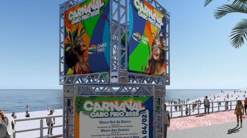 Blocos e shows prometem agitar Cabo Frio durante o Carnaval 2025