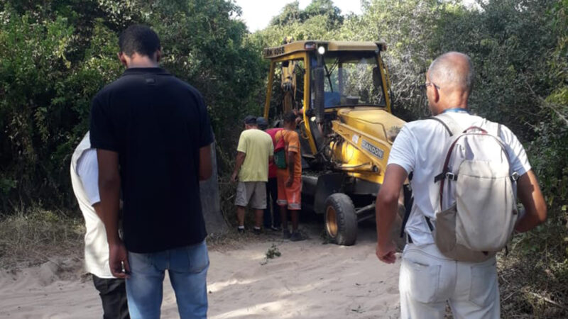 Cabo Frio bloqueia acesso irregular de veículos na Trilha do Anzol para proteger ecossistema local