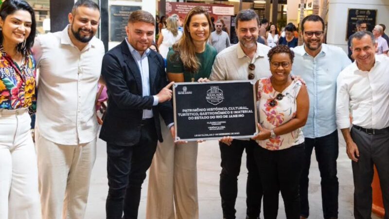 Mercado Municipal de Niterói recebe conhecimento como Patrimônio do Estado do Rio