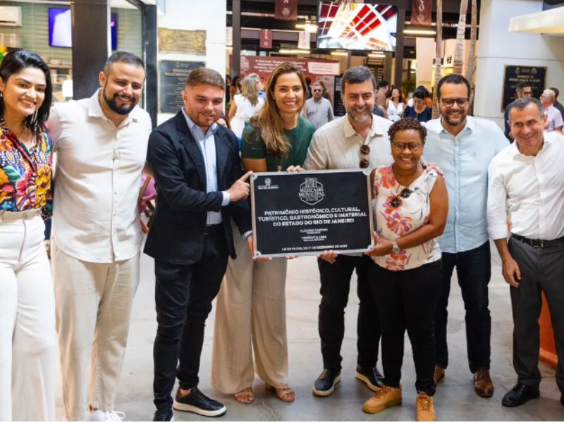 Mercado Municipal de Niterói recebe conhecimento como Patrimônio do Estado do Rio